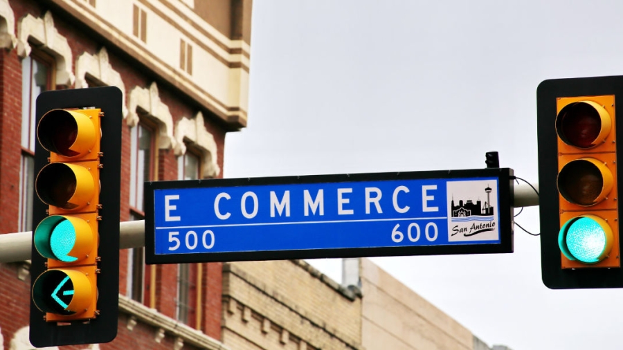 E Commerce sign