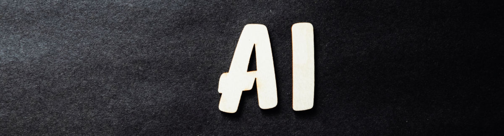 AI on chalkboard
